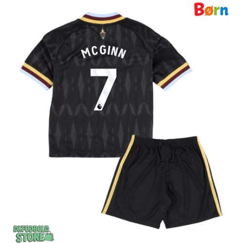 Aston Villa John McGinn #7 Replika Babytøj Udebanesæt Børn 2026-27 Kortærmet (+ Korte bukser)